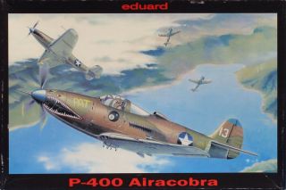 Eduard 1:48 P - 400 Airacobra Nesestaveny Plastic Aircraft Model Kit 8061u