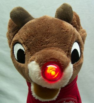 Dan Dee MUSICAL MOVING LIGHT UP RUDOLPH THE RED NOSED REINDEER 13 