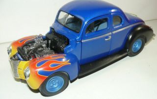 1/18 Custom Made 1940 Ford Gasser,  Drag Car,  Barn Find,  Rat Rod,  Old School
