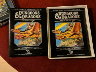Tsr Advanced Dungeons And Dragons Set 4: Master Rules Booklets In Great Shape