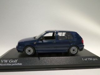 1/43 Minichamps Vw Volkswagen Golf Iii (1993) Diecast