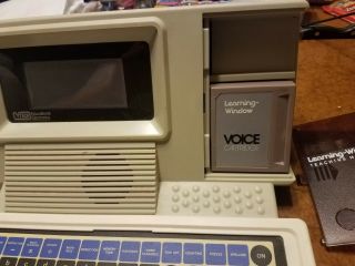 1986 Learning Window Teaching Machine Vtech GREAT W/ VOICE CARTRIDGE 4
