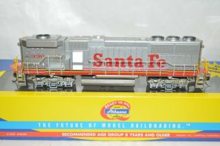 Ho Scale Athearn Rtr Santa Fe Ry Emd Gp60b Locomotive Train
