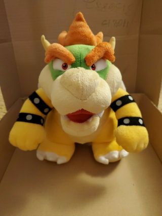Sanei Nintendo Official Mario Bowser 15 " Large Plush Pre Owned