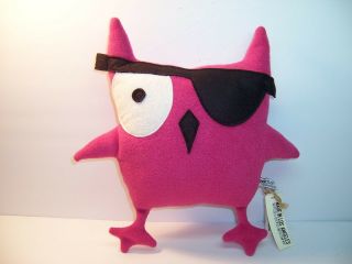 12” Indy Plush Owl - Owly Owlie - Stuffed Doll Toy - Made In Usa - Nwt