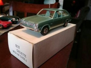 1978 Chevrolet Chevette Dealer Promo Model Car Boxed Green