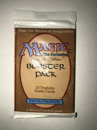 Magic The Gathering Revised Booster Pack