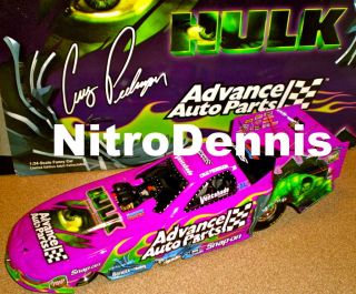 Nhra Cruz Pedregon 1:24 Diecast Nitro Funny Car The Hulk 03 Advanced Auto Parts