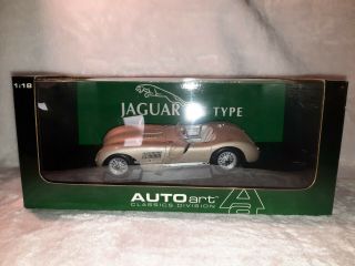 Auto Art 1/18 Scale - Jaguar C Type 1951 Bronze