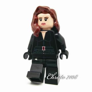Christo7108 LEGO Custom Black Widow Minifigure Authentic 5