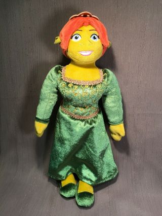 Dreamworks Princess Fiona Plush Universal Studios Shrek 4 - D Stuffed Doll 15” Toy