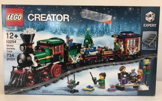 Lego Creator Winter Holiday Train 10254 - / - Rough Box