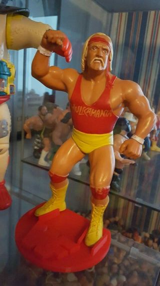 1988 Ljn Wwf Hulk Hogan Red Shirt Wrestling Superstars Figure Titan Sports