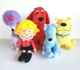 Kohls Cares Clifford The Big Red Dog Plush Stuffed Toys With Four Friends