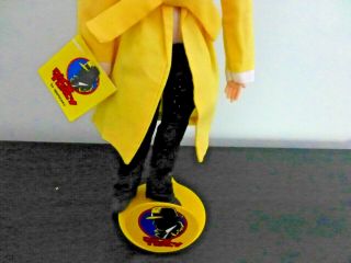 1990 Applause Dick Tracy Doll/Figure With Tags 14 Inch With Stand Disney Movie 2