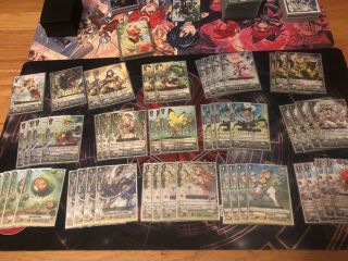 Cardfight Vanguard Neo Nectar Standard Deck Musketeer Cecilia Plant Rose V - Eb03