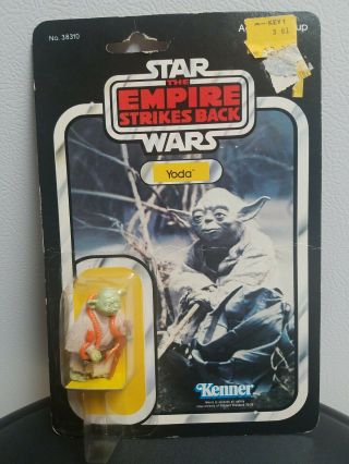 Star Wars Empire Strikes Back 1980 Yoda 32 Back Moc
