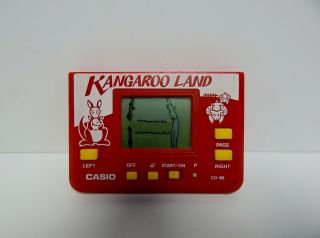 Casio Handheld Electronic Video Game Lcd Kangaroo Land