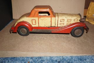 Very Early Patent Pending Louis Marx & Co Electric Battery Op Sedan Toy Car