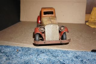 VERY EARLY PATENT PENDING LOUIS MARX & CO ELECTRIC BATTERY OP SEDAN TOY CAR 4