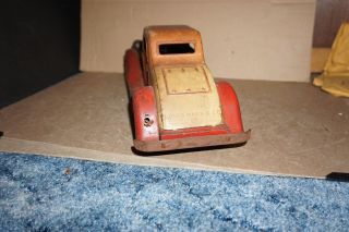 VERY EARLY PATENT PENDING LOUIS MARX & CO ELECTRIC BATTERY OP SEDAN TOY CAR 5