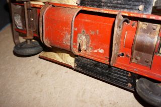 VERY EARLY PATENT PENDING LOUIS MARX & CO ELECTRIC BATTERY OP SEDAN TOY CAR 8