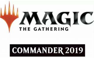 2019 Mtg Magic The Gathering Commander Deck Set Of 4 Decks