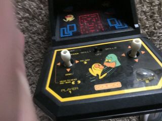 Pac Man 1981 Table Top Mini Acrade Machine By Midway great you’ll love It 4