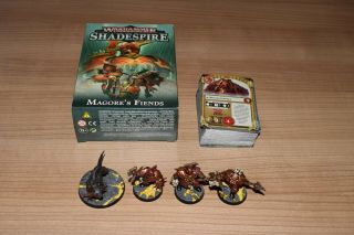 Warhammer Underworlds: Magore’s Fiends Pro Painted,  Cards