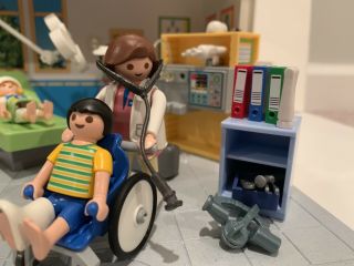 Playmobil Take Along Hospital Play Set w/ Figures 3