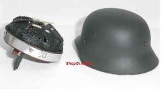Dragon 1:6 German Army Ww2 Infantry Soldier M - 42 Metal Military Helmet M42