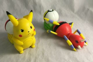 Nintendo Pokemon Attack Launchers W/ Electronic Battle Sounds - Pikachu,  Ariados