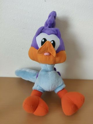 Six Flags Theme Park Baby Road Runner Looney Tunes 14 " Plush