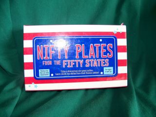 Nifty Plates From The Fifty States For Ages 8,  Perfect For Car Or Classroom