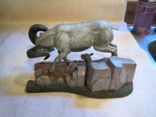 Big Horned Sheep Aurora Plastics Corp 1962 Figurine 3