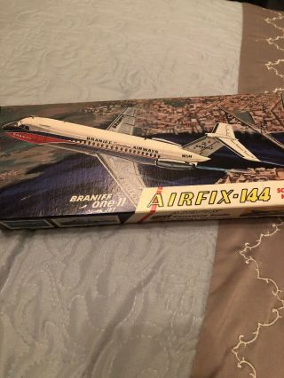 Braniff One Eleven One - 11 Airfix 1/144 Early Vintage 1966 Or Earlier Wow Rare