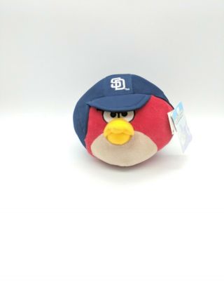 Angry Birds Plush Red With Baseball Helmet