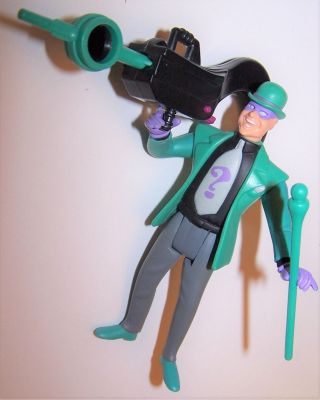 Vintage 1992 The Riddler Action Figure From Batman The Animated Series - Kenner