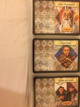Harry Potter Trading Cards Complete Non Foil Adventures At Hogwarts Set Aah Tcg