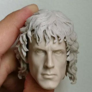 1/6 Scale Custom Blank Head Sculpt Sylvest Stallone Rambo Unpainted