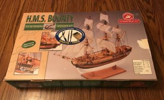 Constructo 1:110 H.  M.  S.  Bounty Wooden Model Kit