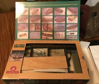 Constructo 1:110 H.  M.  S.  Bounty Wooden Model Kit 2