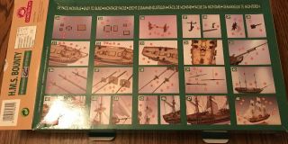 Constructo 1:110 H.  M.  S.  Bounty Wooden Model Kit 3