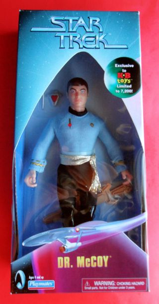Playmates Star Trek Tos 9 " Dr.  Mccoy Figure Mirror Mirror Kb Toys Ltd.  Ed.  Mimb
