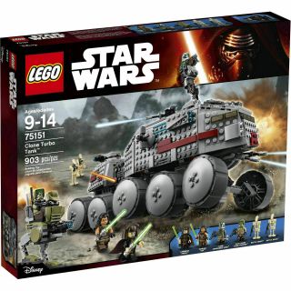 Lego Star Wars 75151 Clone Turbo Tank,  Factory
