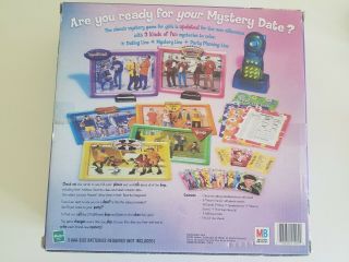 Mystery Date Electronic Talking Phone Game Hasbro Milton Bradley 2000 Vintage 2