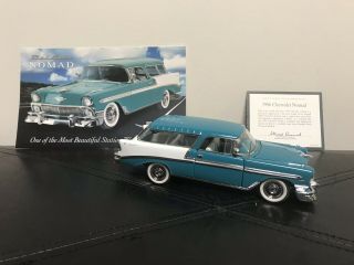 1956 Chevrolet Nomad Wagon Franklin 1:24 Scale Die - Cast Model C.  O.  A