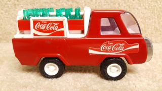 Vintage Buddy L Coke Coca Cola Delivery Truck Complete With Bottles & Strap