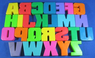 Tyco Sesame Street Alphabet Letters Vintage Plastic A Thru Z Complete 2