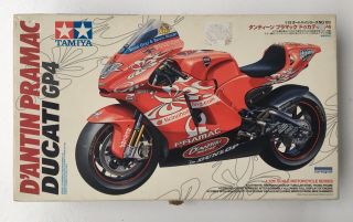 Tamiya Dantin Pramac Ducati Gp4 1/12 Motorcycle Series No.  14103 F/s W/tracking